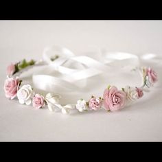 Floral Crowns.. Baptisms, First Communions, Bachelorette Parties, Weddings, Baby Showers, Birthdays, Sweet 16's, Quinceaeras ** Prices Vary According To Size & Details Bridal Crown Tiara, White Flower Crown, Floral Crown Wedding, Rose Flower Crown, Wedding Headdress, Flower Girl Headbands, Bridal Flower Crown, Headpiece Jewelry, Flower Girl Hairstyles