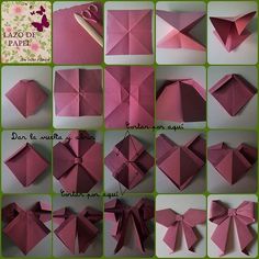 how to make origami hearts with paper