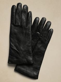 These cashmere-lined gloves showcase their beautiful leather quality free from ornament—the better to highlight their masterful craftsmanship.  Gianni: Each pair of leather gloves is crafted by master glovemakers in Naples, Italy, who specialize in turning the world's most luxurious leathers into heirloom-level gloves, lined in luxurious and warm cashmere.  Made in Italy.  Size S (7): Hand length 9. 5" Size M (7. 5): Hand length 9. 75" Size L (8): Hand length 10" Leather Dress Gloves, Gucci Long Gloves, Half Palm Leather Gloves, Dark Academic Accessories, Leather Gloves Aesthetic, Biohacking Technology, Gloves Aesthetic, Grit And Grace, Diy Scarf