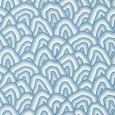 an abstract blue background with wavy lines in the shape of waves and curves on top of each other