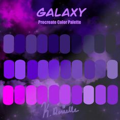 an image of the galaxy background in shades of purple and pink