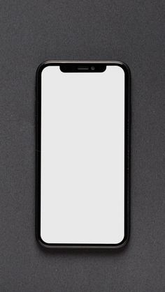 an iphone is shown in the middle of a black square frame with a white background