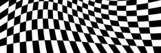 an abstract black and white checkerboard pattern is shown in the middle of this image