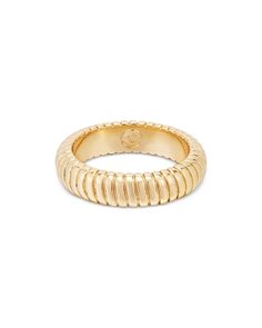 Ettika Twisted Flex Ring in 18K Gold Plated Adjustable Stackable Yellow Gold Dome Ring, Yellow Gold Plated Bangle Rings, Gold Plated Jewelry, Jewelry Plate, Jewelry Accessories, 18k Gold, Gold Plate, Pick Up, In Store