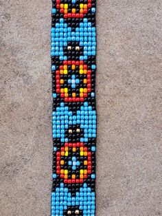 Turtle bracelet, Native American style bracelet, bead loom bracelet, seed bead bracelet, loom woven bracelet, ethnic bracelet, Navajo style Bracelet Loom, Bead Loom Bracelet, Seed Bead Bracelet Patterns, Native American Beadwork Patterns, Beading Loom, Native Beading Patterns, Bead Loom Designs, Hat Bands