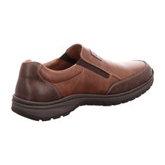 Rieker Slipper Half Shoe in Brown at schuhe.de - Buy Online Rieker Slipper Half Shoe in Brown SKU: 03354-26   Features:    Extra wide fit for added comfort  Color: Brown  Heel height: 3.1 cm  Flat heel design  Round toe  Wide shoe width (H)  Removable insole for customization  Slip-on style for easy wear  Non-waterproof  Available in normal sizes    Material & Care:    Upper Material: Synthetic  Inner Material: Synthetic  Insole: Textile  Outsole: PU Sole  Lining: Cold or unlined  Care Instructions: Remove dust and dirt with a soft shoe brush or a lint-free, slightly damp cloth   Order now to experience style and durability with Rieker Slipper Half Shoe. Fast shipping and a wide selection of over 1,300 brands available. Buy now at schuhe.de! Brown Synthetic Slip-ons With Rubber Sole, Brown Rubber Sole Slip-ons For Outdoor, Classic Brown Walking Shoes With Cushioned Footbed, Brown Slip-ons With Removable Insole And Round Toe, Brown Round Toe Slip-ons With Removable Insole, Brown Moc Toe Walking Shoes With Leather Footbed, Brown Leather Walking Shoes With Cushioned Footbed, Brown Leather Slip-on Outdoor Shoes, Classic Brown Synthetic Walking Shoes