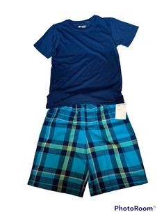 Nordstrom tucker tate boys Sleepwear short set size XS 5/6 Blue Summer NWT. Blue Cotton Short Set For Playwear, Casual Blue Short Sleeve Short Set, Casual Blue Short Set With Short Sleeves, Short Pajamas, Boys Sleepwear, Summer Pajamas, Boy And Girl, Short Set, Short Sets