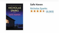 the book safe haven by nicholas sparks is on sale