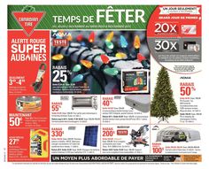 an advertisement for christmas lights and other holiday decorations