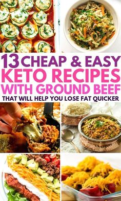 Pinterest Keto Ground Beef Recipes, Ground Beef Keto Recipes, Keto Ground Beef, Recipes With Ground Beef, Easy Keto Recipes, Quick Weeknight Meals, Diet Vegetarian, Goulash, Low Carb Recipes Dessert