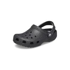 PRICES MAY VARY. The Croc Kids Classic Glitter Clog looks chic and features an allover glitter detail. It offers comfort and the perfect look for your little one to have fun at parties. Synthetic upper, lining, and insole. Slip-on style with pivoting heel strap. Iconic Crocs Comfort technology offers 360-degree comfort and breathable performance. Jibbitz charms offer scope for personalized styling. The Croc Kids Classic Glitter Clog looks chic and features an allover glitter detail. It offers co Glitter Crocs, Crocs For Women, Comfortable Mens Shoes, Comfort Shoe, Crocs Clogs, Crocs Classic Clogs, Most Comfortable Shoes, Glitter Shoes, To Be Loved