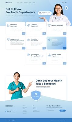 ProHealth - Medical and Healthcare UI Design Figma Template Health Care Presentation Design, Medical Tourism Logo, Health Website Design, Cereals Packaging Design, Hospital Website, Healthcare Website, Health Website, Medical Website, Medical Website Design