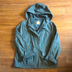 Excellent Condition Casual Green Utility Jacket For Cold Weather, Urban Green Utility Jacket For Fall, Green Urban Utility Jacket For Fall, Green Utility Hooded Jacket For Autumn, Green Utility Hooded Jacket For Fall, Army Green Jacket, Green Jacket, Army Green, Prince