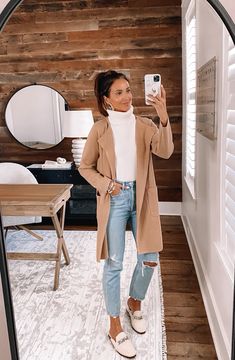 Sweater Blazer Outfit, Shacket Outfit Women, Semi Casual Outfit, Shacket Outfit, Spring Work Outfits, J Crew Style, Sweater Blazer, Rose Style, Cold Weather Outfits