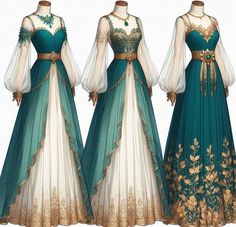 Dawn Court Fashion, Narnia Dresses Inspiration, Consort Outfit, Fantasy Dress Elf, Fantasy Princess Outfit, Elf Outfit Women, Fantasy Outfit Ideas, Fantasy Clothing Design, Noble Dress