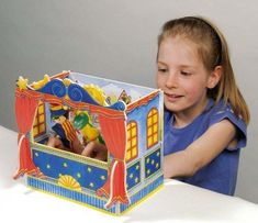 Change 4 different backgrounds! Perfect for the stories that young minds create! Comes with 3 puppets Made in Europe Age : 3+ size : 11" x 7" x 9.8" Puppet Show Stage, Puppet Stage, Types Of Puppets, Barbie Printables, Puppet Making, Puppet Theater, Puppet Show, Paper Crafts For Kids, Finger Puppets