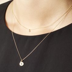 Teeny Diamond Choker Necklace – STONE AND STRAND