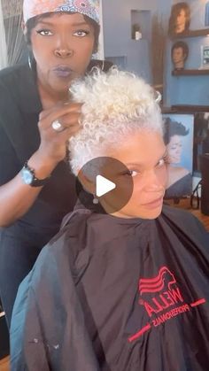 Youthful Short Haircuts, Short Natural Hair Mohawk Styles, Soft Mohawk Women, Short Crochet Hairstyles With Shaved Sides, Step The Barber Haircut Women, Shaved Haircuts For Black Women, Faded Haircut For Women, Black Women Undercut Hairstyles, Growing Out Shaved Side