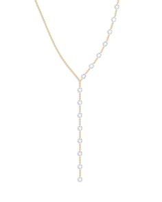 Harakh Diamond Lariat Necklace in 18K Yellow Gold, 0.7 ct. t.w., 18 Diamond White Lariat Necklace In Fine Jewelry, Diamond White Lariat Necklace Fine Jewelry, White Diamond Lariat Jewelry, Brilliant Cut Lariat Necklace As Gift, Yellow Gold Cubic Zirconia Lariat Necklace, White Lariat Necklace In Fine Jewelry Style, Diamond Lariat Backdrop Necklace In Yellow Gold, Yellow Gold Diamond Lariat Backdrop Necklace, White Lariat Fine Jewelry Necklace