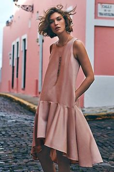 Pola Blus, Looks Street Style, Dropwaist Dress, Mode Inspiration, Drop Waist, Look Chic, Spring Dresses