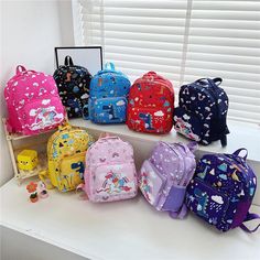 Brand Name: LagemisayOrigin: CN(Origin)Main Material: CanvasPattern Type: CartoonModel Number: XBWSW003Closure Type: zipperItem Height: 12.2inchItem Length: 10.63inchItem Type: School BagsType: BackpackItem Weight: 0.17kgGender: GirlsItem Width: 4.33inchColor: Black/Yellow/Blue/Pink/Purple/Red/Rose RedBag Decorate: With small bear pendantFeature: school backpackFeature: School bags for GirlFeature: kawaii school BagFeature: School backpack for girlFeature: College school bagFeature: Girl school Dinosaur Backpack, School Bag College, Kindergarten Backpack, Unicorn Bag, Toddler School, Unicorn Backpack, Kids School Backpack, Backpack Pattern, Childrens Backpacks