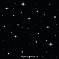 stars in the night sky with black and white background, suitable to use as wallpaper or backdrop