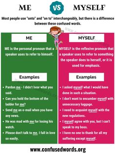 two different types of words that are used to describe each other