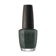 OPI Nail Lacquer  Things I've Seen in Aber-greent, .5 fl. oz Opi Top Coat, Nail Base Coat, Green Nail Polish, Isopropyl Alcohol, Opi Nail Lacquer, Dry Nails, Butterfly Nail, Womens Nails, Manicure At Home