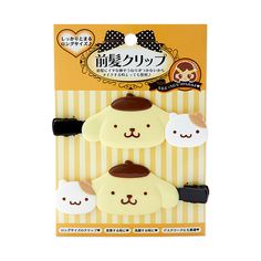 Sanrio big hair clips set just release from Japan, with a cute Sanrio characters, this big hair clip is prefect for pinning back your bangs when you need to get stuff done. 9.1 × 0.4 × 4.6 cm Authentic Sanrio Products Haunted Wedding, Sanrio Pompompurin, Wedding Clip, Cute Outfits With Jeans, Pretty When You Cry, Baby Kit, Your Hairstyle, Sanrio Characters, Wash Your Face