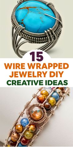 Discover the art of creating stunning wire-wrapped jewelry with our step-by-step DIY tutorials. Master the techniques, ignite your creativity, and elevate your style with unique handcrafted pieces that truly reflect your artistic vision. Explore the world of wire jewelry making and design one-of-a-kind accessories that showcase your individuality. Perfect for anyone looking to infuse a touch of handmade charm into their personal style. Wire Wrap Square Stone Tutorial, How To Bend Wire For Jewelry, Wire Necklace Designs, Easy Wire Wrapped Jewelry, Cabachon Jewelry Diy, Wire Wrapped Keychain, Wire Bracelet Tutorial Step By Step, Saudering Jewelry Diy