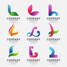 the letter j logo is made up of different colors and shapes, which can be used for