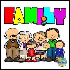 an image of a family with the word family on it