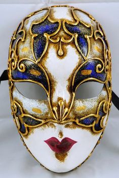 Our masks are made according to the oldest Venetian techniques and with the most innovative materials in the sector. Each mask is a unique craftsmanship that comes directly to your home, created and customized just for you. With this mask you will impress everyone at any dance or costume party. 🎭 🎃 The mask is unisex and one size fits all. 👩🏽 👨🏼 It is made from hypoallergenic and certified materials. ✅ Only manufactured in Italy. 🇮🇹 What are you waiting for to order it? You can also requ Masquerade Mask Full Face, Masquerade Ball Mask, Mascaras Halloween, Ball Mask, Guy Fawkes, Fancy Costumes, Mask Masquerade, Costume Masks, Venetian Masks