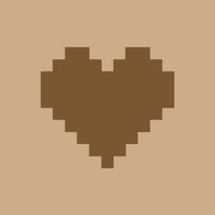 an image of a heart made out of blocks on a brown background with the word love written in it