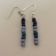 Earrings made from tiny seed beads, 3 different blue color Beads Handmade by me Cheap Beach Earrings With Tiny Beads, Different Blue Colors, Peoria Az, Hippie Earrings, Color Beads, Beads Handmade, Seed Bead Earrings, Bead Earrings, Turquoise Earrings