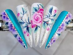 Nails Vegas, Best Nail Ideas, G Nails, Best Nail, Nail Pro, Dope Nails, Nails Magazine, Animal Wallpaper, Cute Acrylic Nails