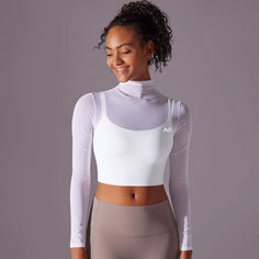 Feel the lift, embrace the comfort, and power through every workout with the Sports Bra. Designed to support your active lifestyle, this sports bra combines functionality and style with a sleek, cross-back design that moves with you.

✔️Quick-Dry & Breathable
✔️Maximum Support
✔️Sleek & Stylish
✔️All Day Comfort White Mesh Top, Yoga Attire, Stylish Leggings, Gym Style, Yoga Fashion, White Mesh, Active Women, Yoga Clothes, Active Wear For Women