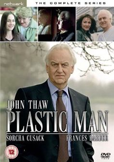 the dvd cover for john thaw's plastic man