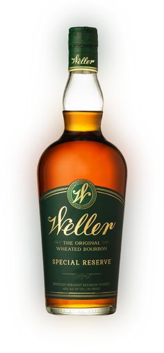 a bottle of weller single cask whisky