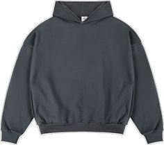 Gray Double-lined Hoodie Sweats, Gray Double-lined Hoodie, Gray Winter Sweats With Ribbed Cuffs, Gray Double-lined Hood Sweats For Streetwear, Gray Hooded Sweats For Streetwear, Gray Winter Hoodie In Athleisure Style, Gray Athleisure Hoodie For Winter, Cozy Gray Hoodie For Streetwear, Cozy Fit Gray Hoodie For Streetwear