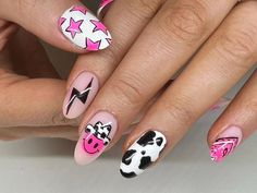 These gorgeous, pink nail designs are perfect for your next appointment! Whether you’re looking for a hot, pink Barbie vibe, or a soft pink nail design, we have all the inspiration you’ll need 💅 Stagecoach Nails, Rodeo Nails Designs, Pink Nail Design, Everyday Nails, Hot Pink Barbie, Soft Pink Nails, Teen Nails, Girls Nail Designs