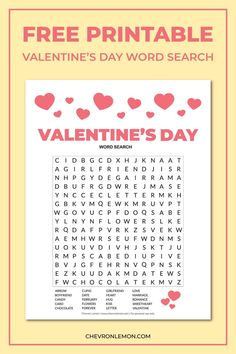 Free printable Valentine's day word search puzzle Valentines Printables Free Kids, Word Search Puzzles Printables, Printables Ideas, Money Worksheets