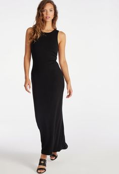 Tummy Tamer Halter Rib Maxi Dress Ribbed Maxi Dress, Black Caviar, Dress Outfits, Maxi Dress, Fashion Outfits, Dresses, Clothes, Black