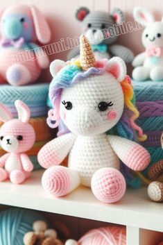 Amigurumi Finger Unicorn Free Pattern-1 Hello Dear, Amigurumi Crochet, Crochet Amigurumi, Free Pattern, Amigurumi, Crochet, Pattern