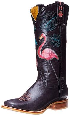 Amazon.com | Tin Haul Shoes Women's Flamingo | Mid-Calf Flamingo Shoes, Flamingo Stuff, Flamingo Fashion, Tin Haul, Fancy Flamingo, Flamingo Decor, Boot Shoes, Pink Bird, Flamingo Print