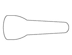 a black and white drawing of a baseball bat