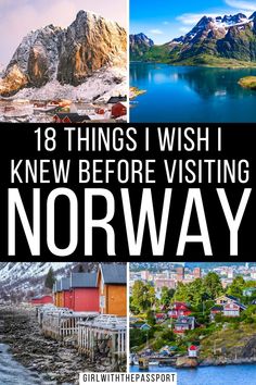 18 Things I Wish I Knew Before Visiting Norway! Things To Do In Norway, Norway Itinerary, Norway Photography, Norway Vacation, Norway Travel Guide, Road Trip Map, Europe On A Budget, Scenic Road Trip, Perfect Road Trip