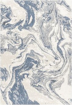 an abstract blue and white marble background