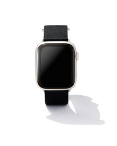 The Kenneth Nylon Watch Band in Black is designed to fit your Apple Watch® and Samsung Galaxy Watch®. From a fast-drying woven nylon to Stainless Steel hardware, this band is ultra-durable, super comfortable, and military-grade. To switch up your bands, simply press down on the easy release mechanism and then align each new band to the pinholes on either side of the watch. Sold Out Sign, Apple Watch Series 1, New Bands, Apple Watch Series, Black Stainless Steel, Black Nylons, Kendra Scott, Stainless Steel Material, Apple Watch