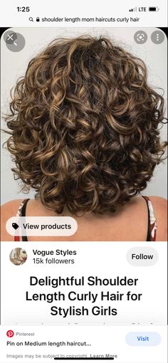 Short Length Curly Haircut, Medium Length Curly Bob Hairstyles, Wavy Perms For Medium Length Hair, 2023 Perm Trends, Chin Length Curly Hair With Layers, Short Layered Haircuts Curly Hair, Messy Perm, Curly Hairstyles For Women Over 50, Layered Curly Bob Hairstyles